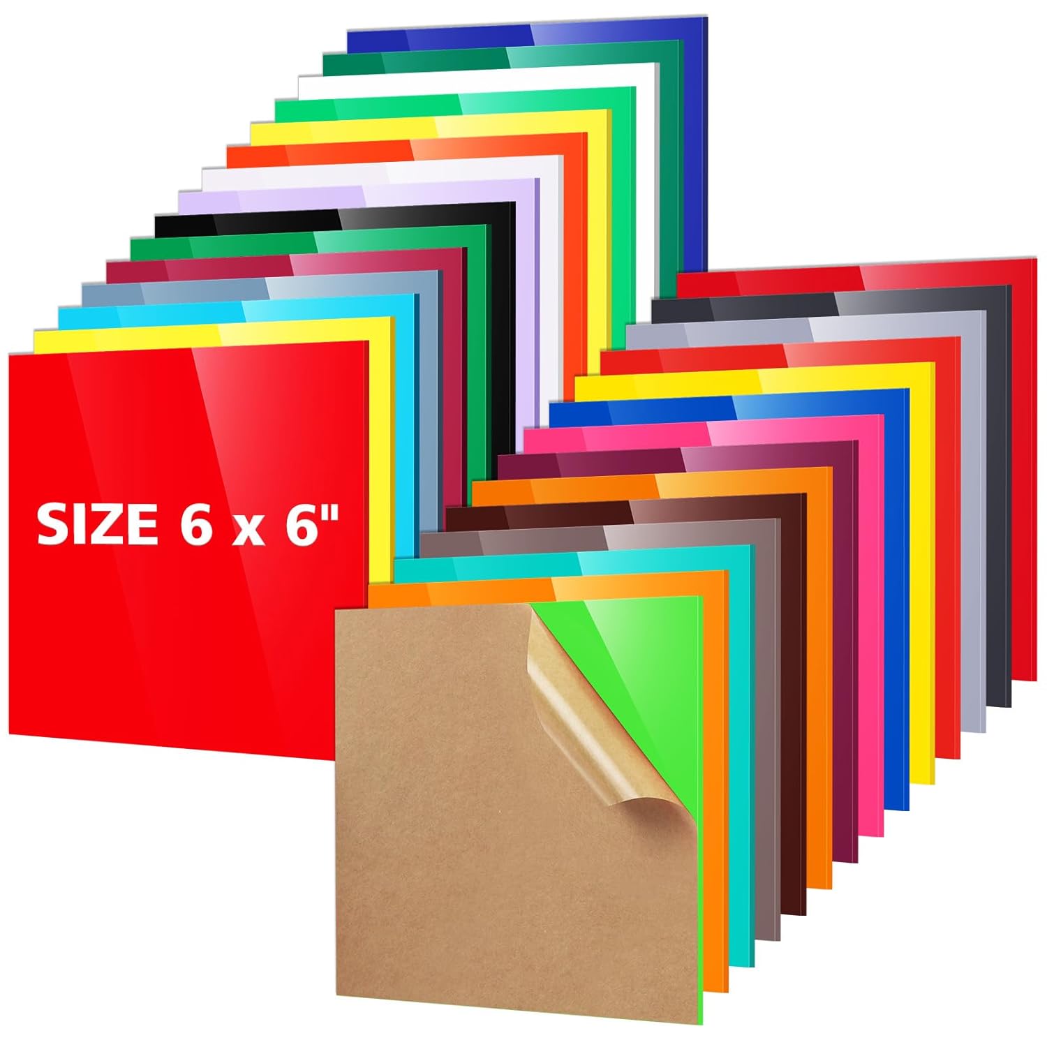 Colorful Acrylic Sheets for Laser Cutting and DIY Crafts