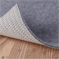 Non Slip Rug Pad Grippers 7x10 1/8 in Felt + Rubber - Cushioned Floor