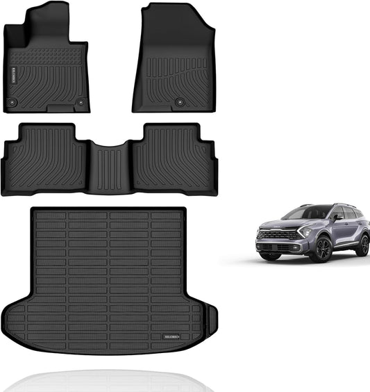 KELCSEECS Floor Mats for 2025 2024 2023 Kia Sportage Hybrid