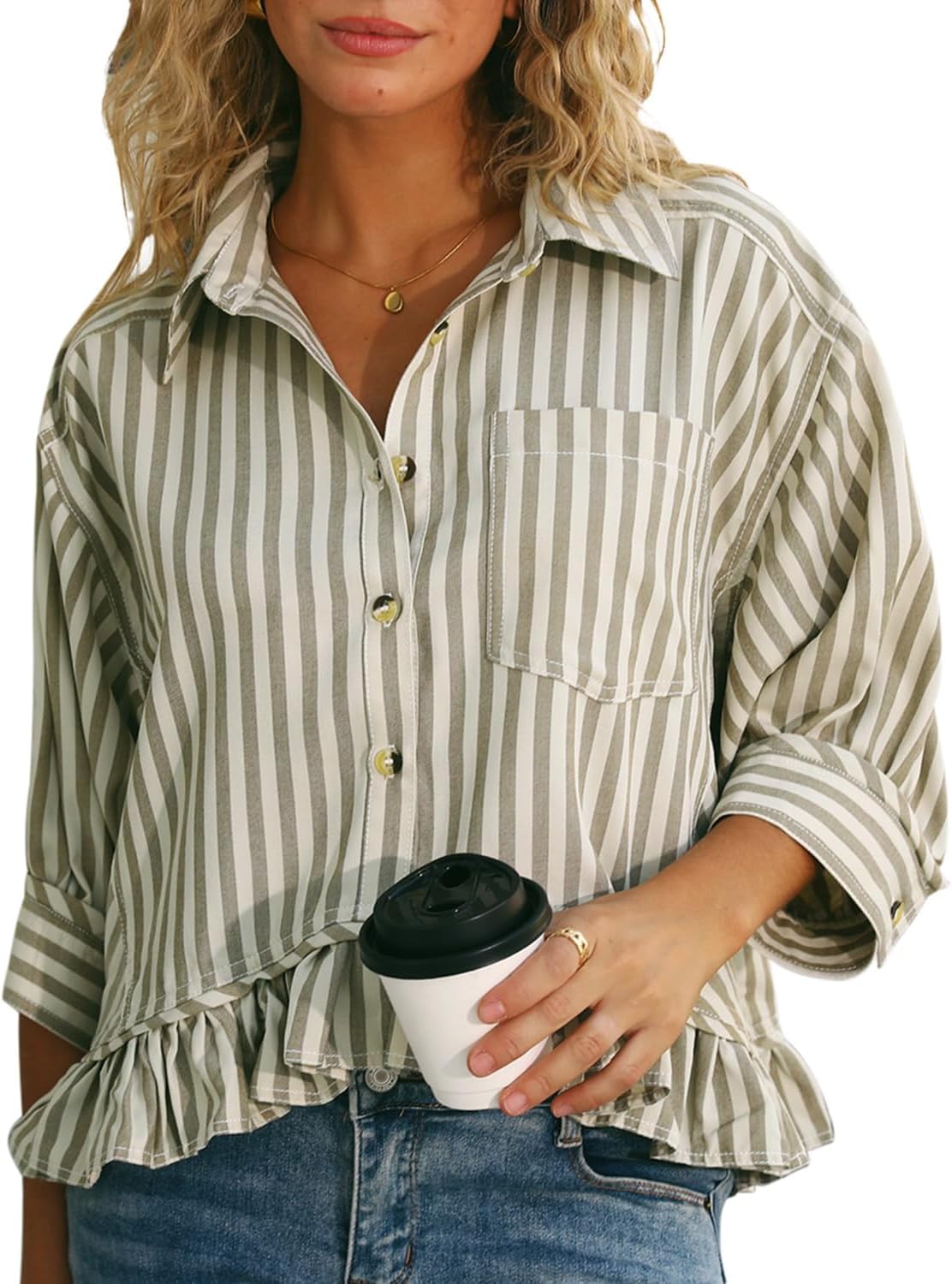 CHYRII Womens Summer Tops Dressy Casual Blouse for Every Occasion