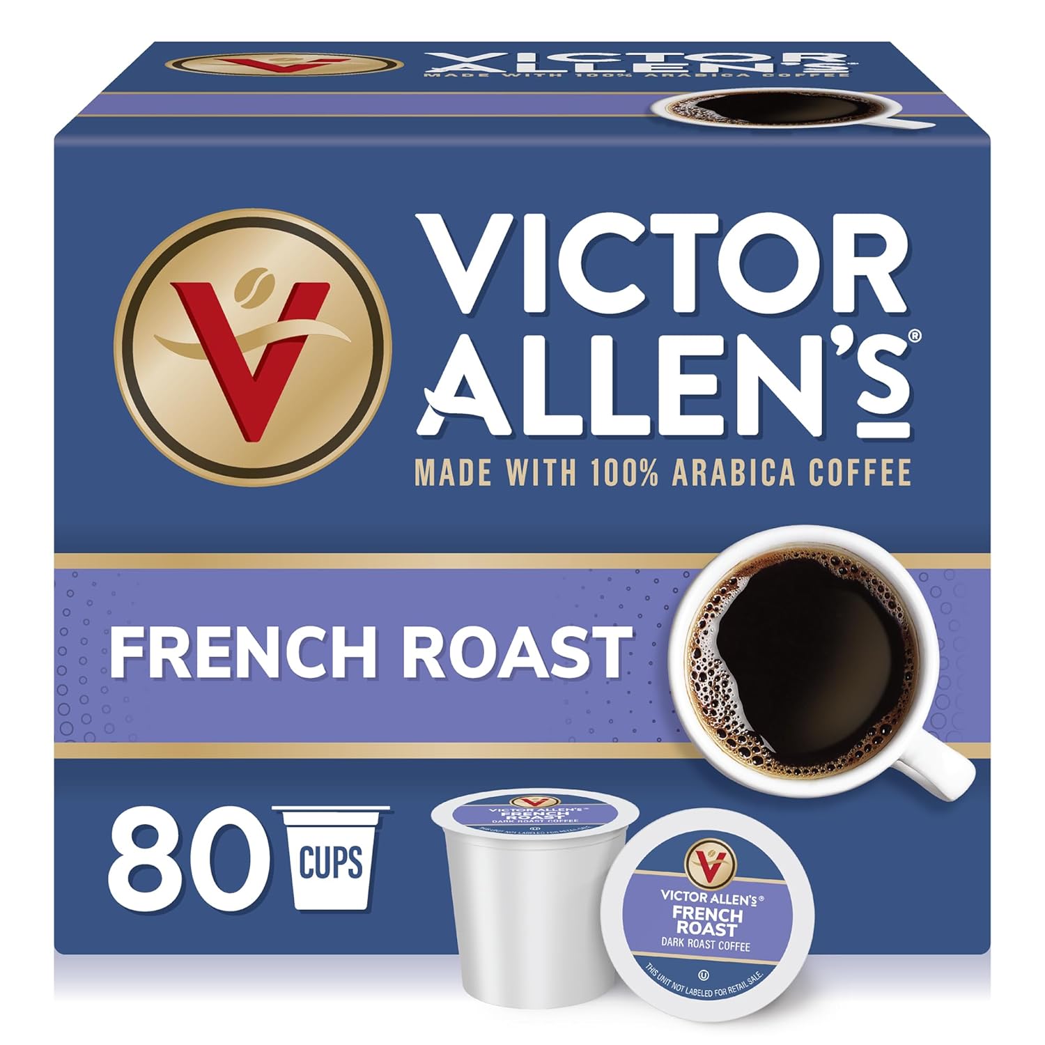 Bold & Rich French Roast Pods - 80ct