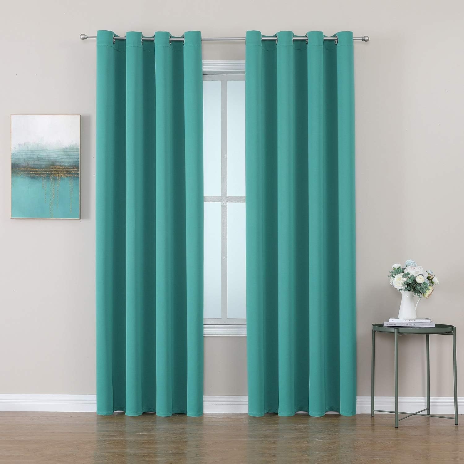 ChrisDowa Room Darkening Curtains for Living Room and Bedroom