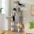 70.8ft Tall Cat Tree for Indoor Cats Large Adult - Multi-Level