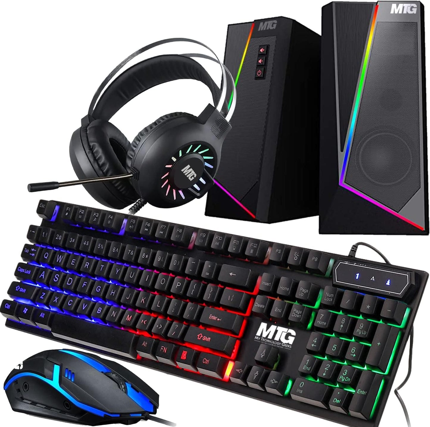MTG Gaming Combo: Anti-Ghosting Keys & RGB Speaker
