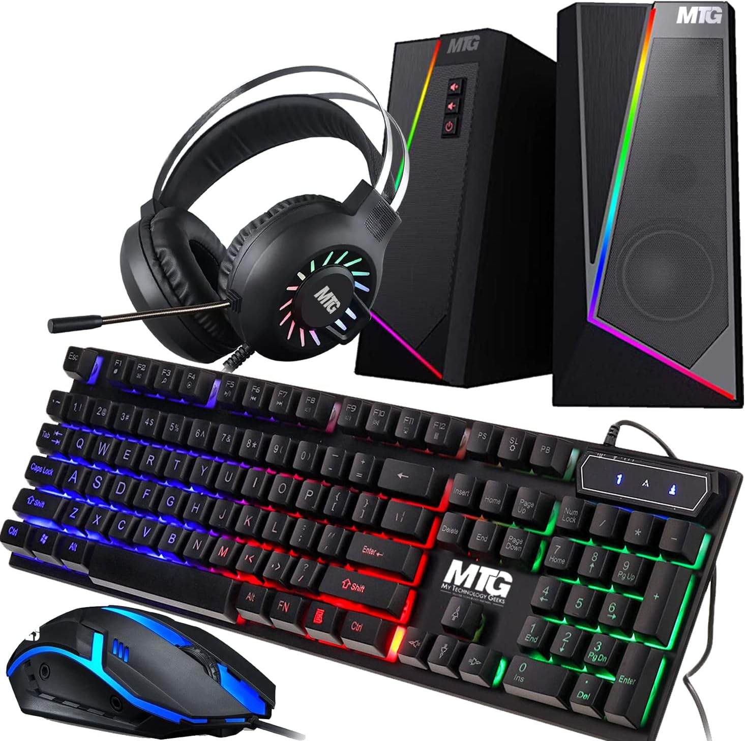 MTG Gaming Combo: Anti-Ghosting Keys & RGB Speaker
