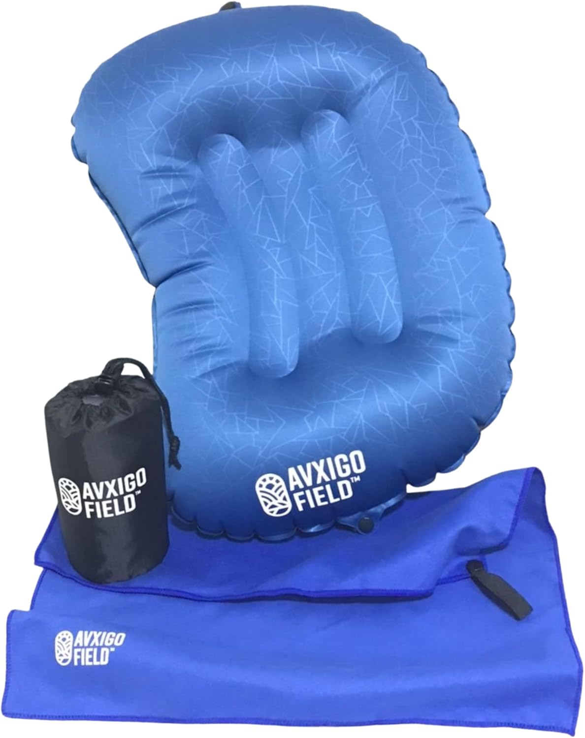 Deluxe Ultralight Camping Pillow + Quick-Dry Towel Set