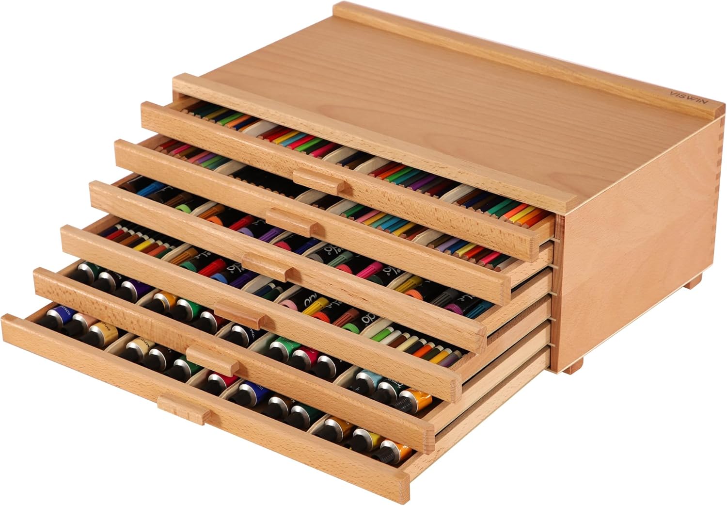 VISWIN 6-Drawer Art Supply Storage Organizer for Artists
