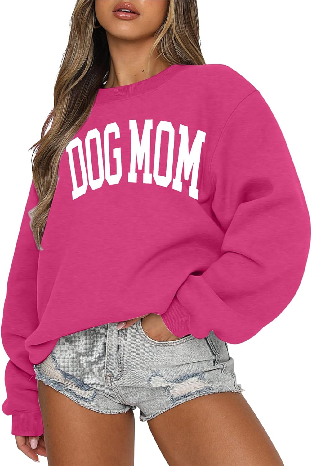 Dog Mom Graphic Sweatshirt by KNEYATTA