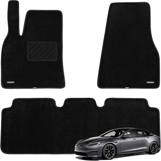 Superior Carpet Floor Mats for 2012-2020 Tesla Model S