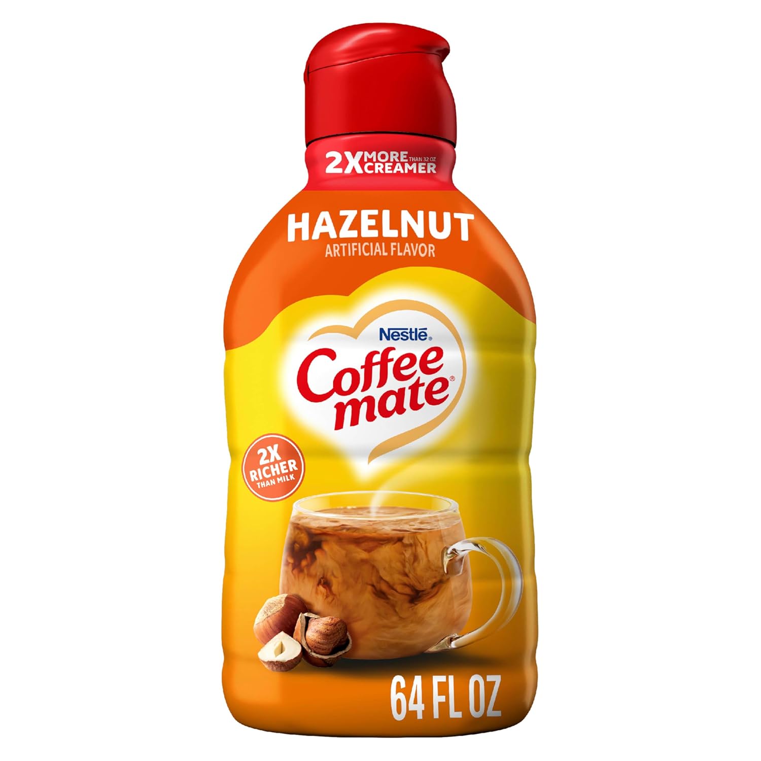 Non-Dairy Hazelnut Coffee Creamer - 126 Servings