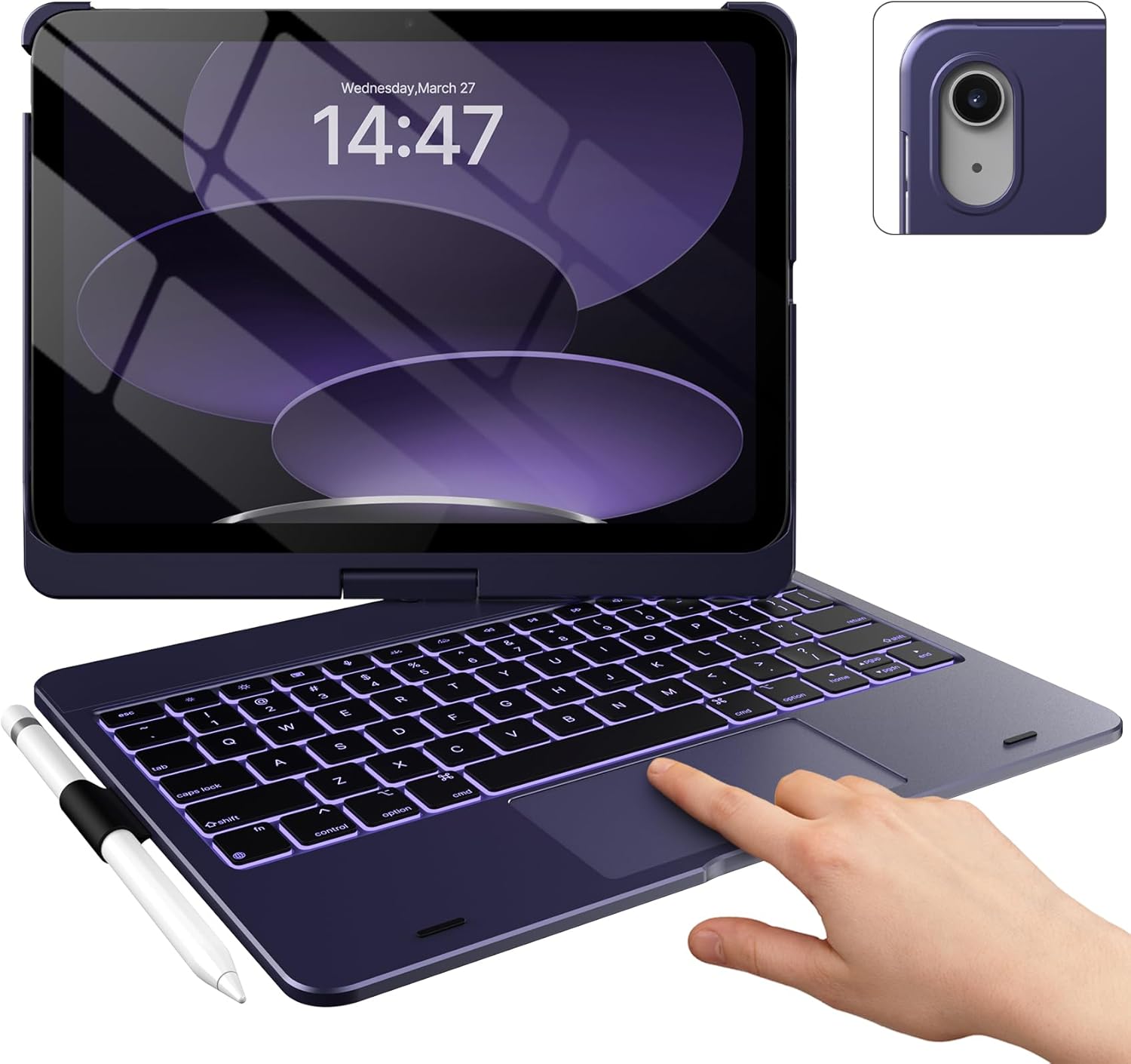 Typecase Touch iPad 10th Gen Case with Keyboard and Trackpad