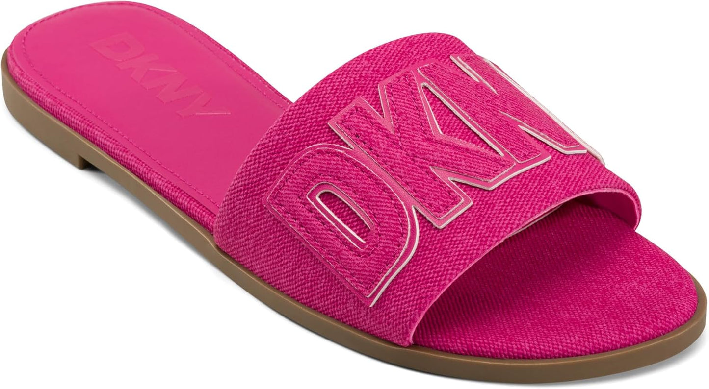 DKNY Women's Willow Flat Slide Sandal: Everyday Comfort & Style