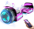 Scooter with Colorful LED Lights and Bluetooth Speaker - Dual 300W