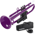 Professional Plastic Bb Trumpet Student Trumpet Set for Beginners