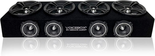 MENACE AUDIO Car Audio Midrange Enclosure for Ultimate Sound