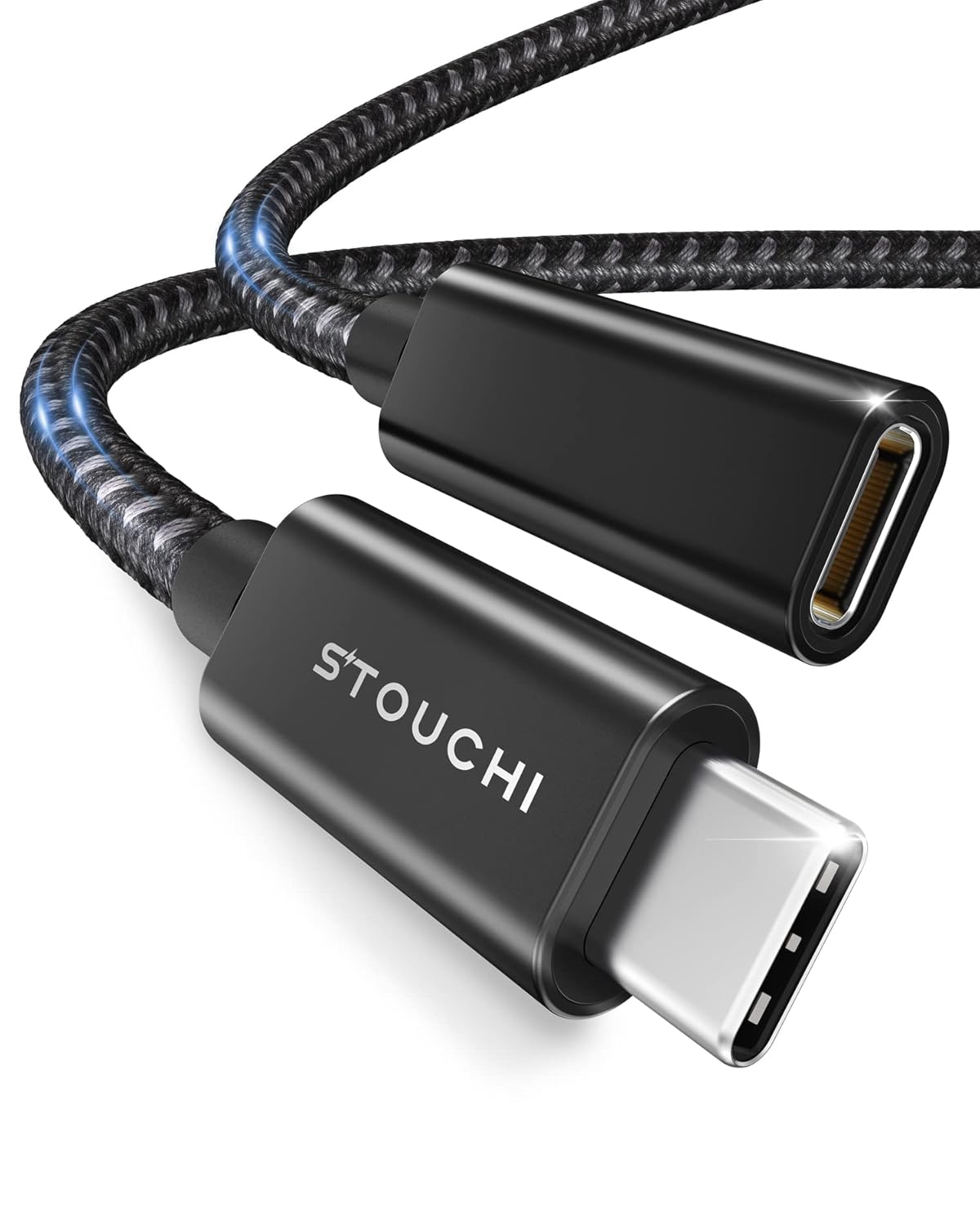 Stouchi 5ft USB C Extension Cable for Fast Data Transfer