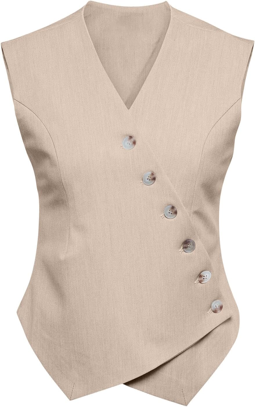 Cicy Bell Womens Waistcoat Vest for Stylish Office Looks