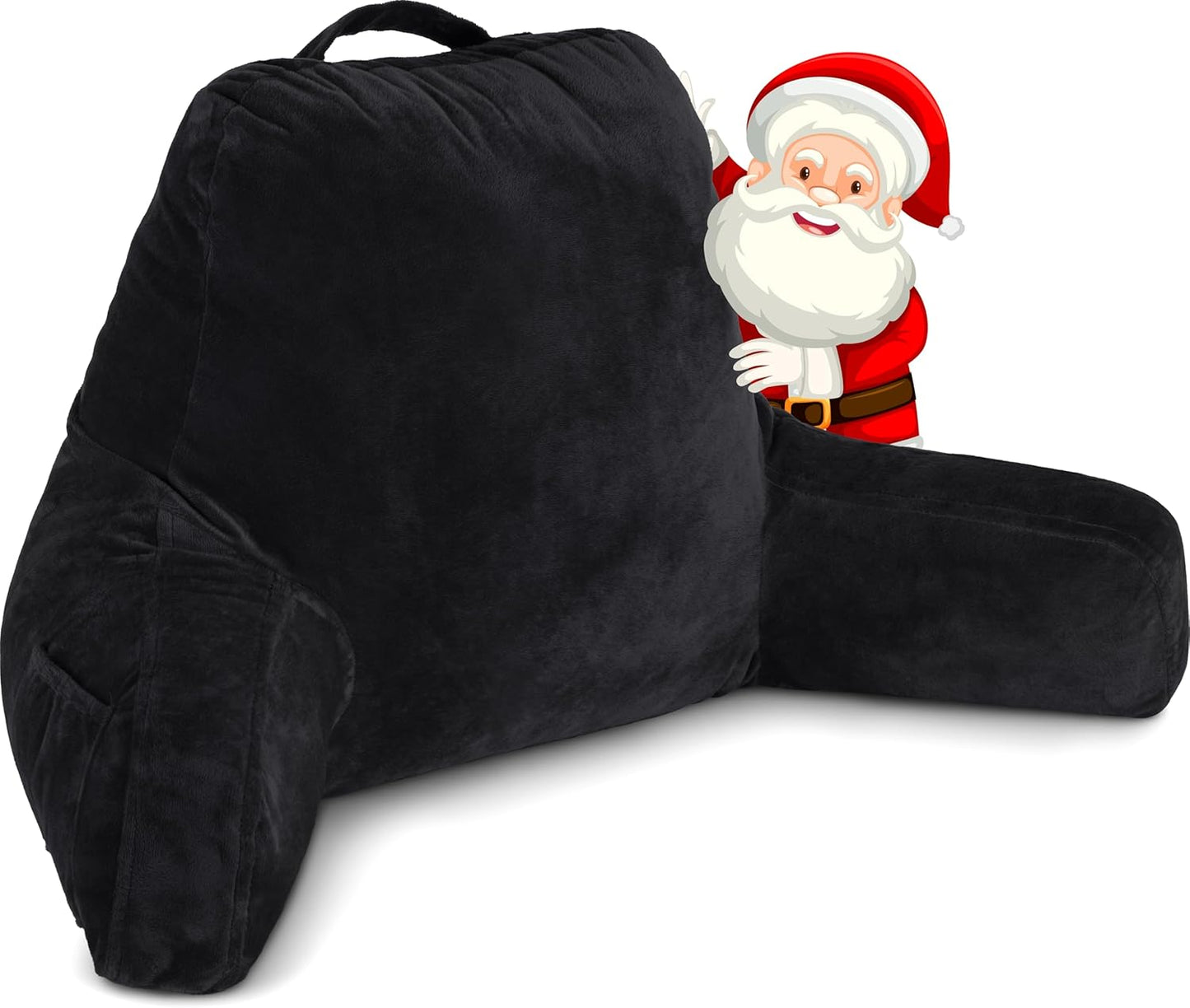 Husband Pillow Black: Ultimate Reading Pillow for Comfort