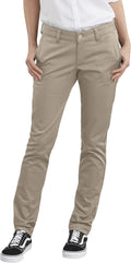 Dickies Women's Straight Flex Twill Pant - Durable, Comfortable Fit