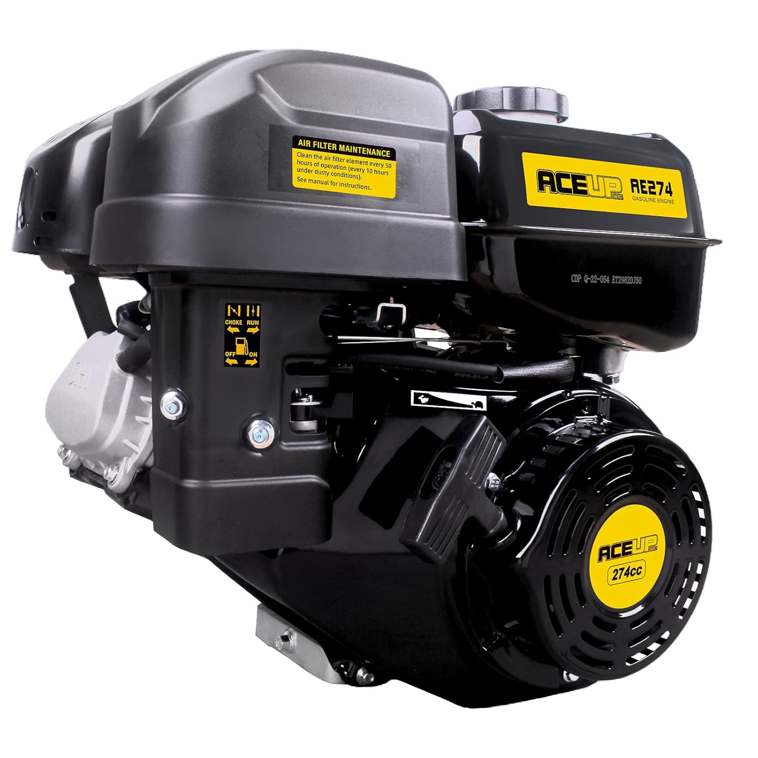 Aceup Energy 9HP Gas Engine with Recoil Start for Superior Power