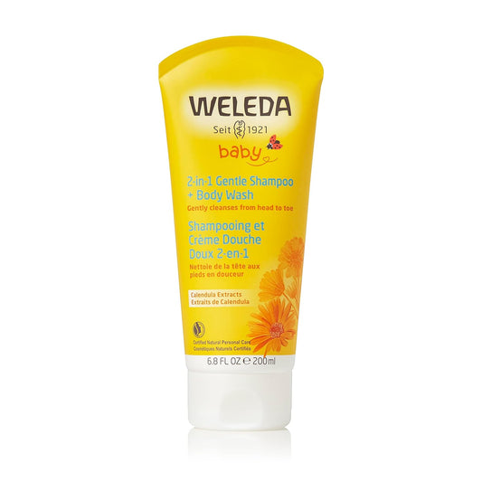Weleda Baby 2-in-1 Calendula Shampoo: Gentle Cleansing