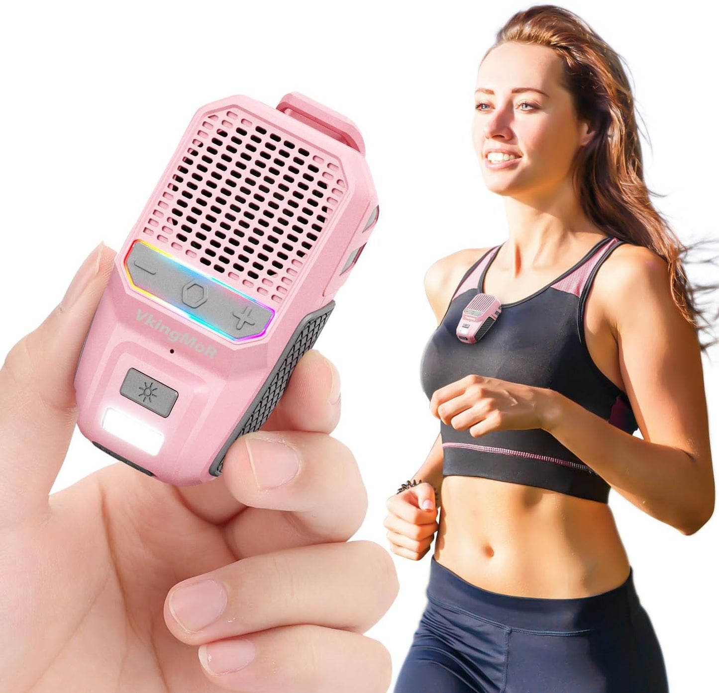 Hands-Free Music Anywhere: Clip-On Bluetooth Speaker