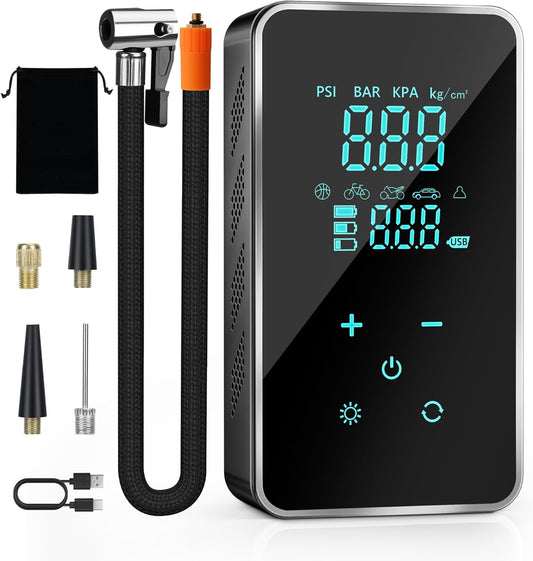Portable Tire Inflator - Super Battery Power