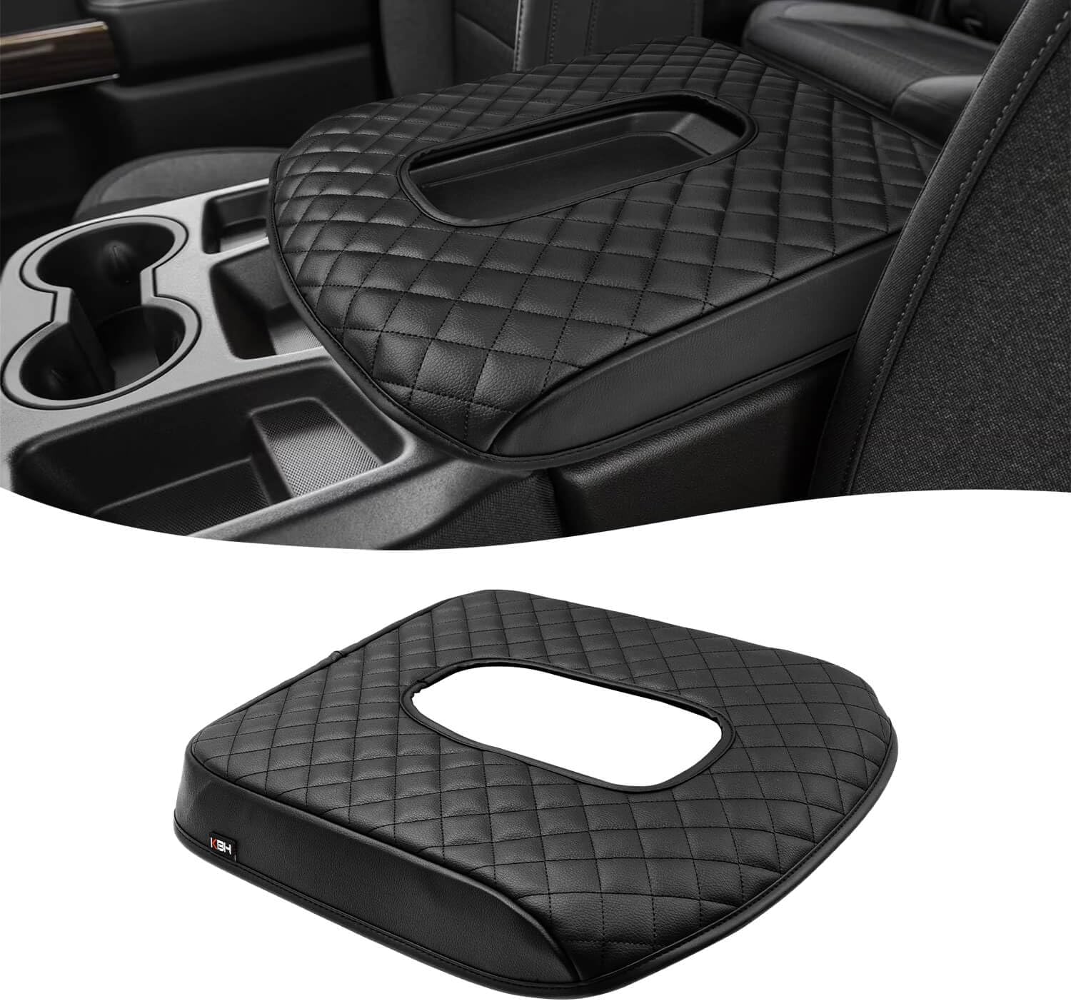 KBH Center Console Armrest Cover for GMC Sierra & Chevy Silverado