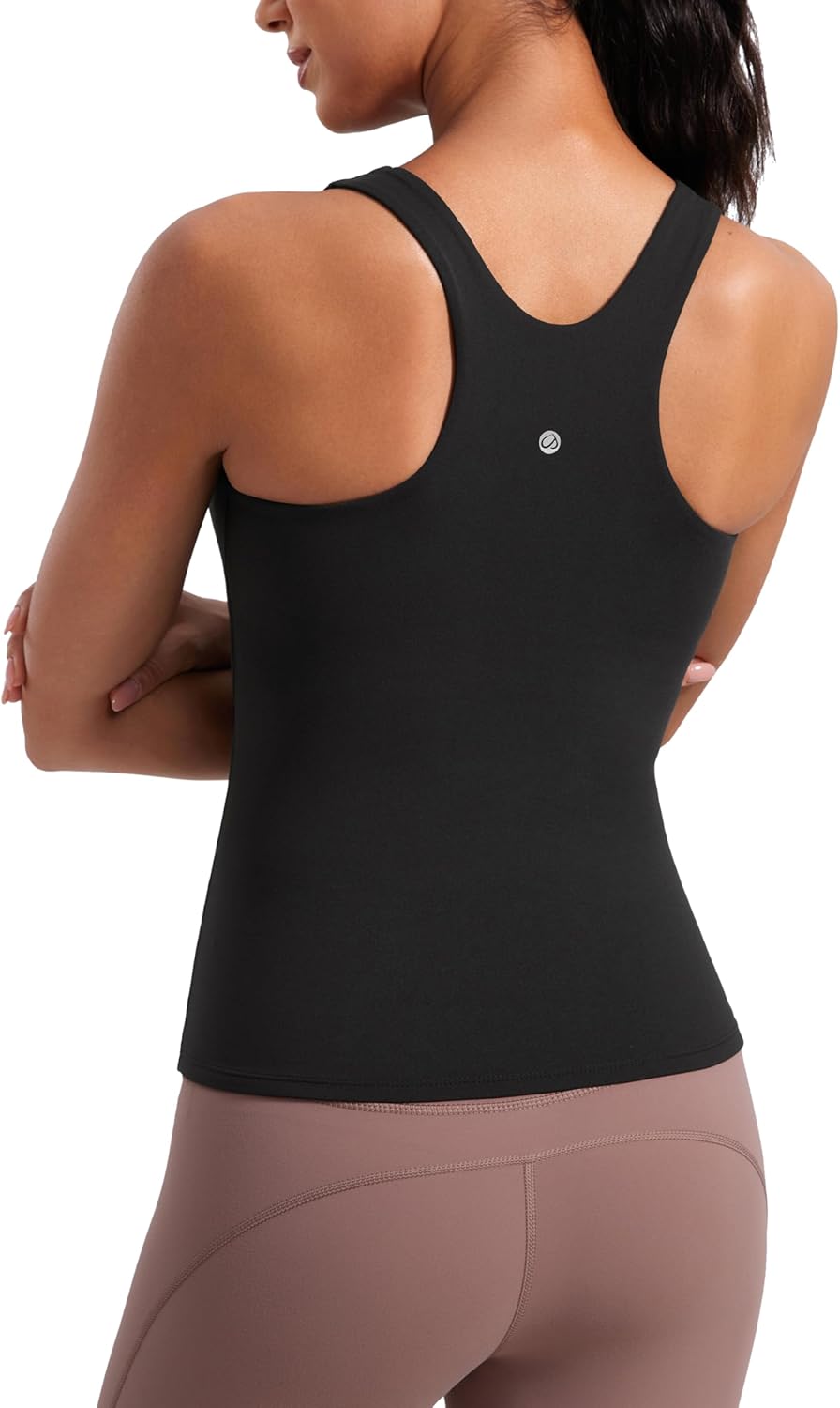 CRZ YOGA Butterluxe Womens Racerback Tank Top for Comfort