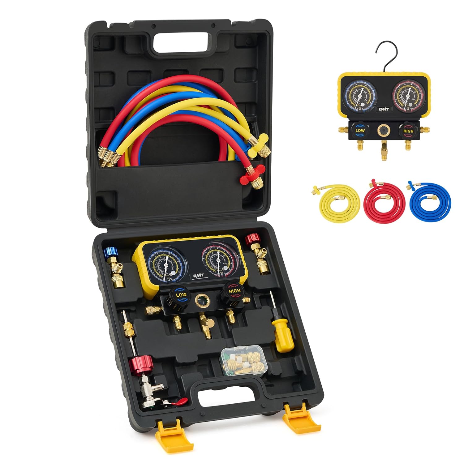 Professional R410a Gauges Set for HVAC Maintenance and Repair