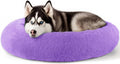 Extra Large Dog Bed 36 in Calming Donut - Anxiety Relief Comfort