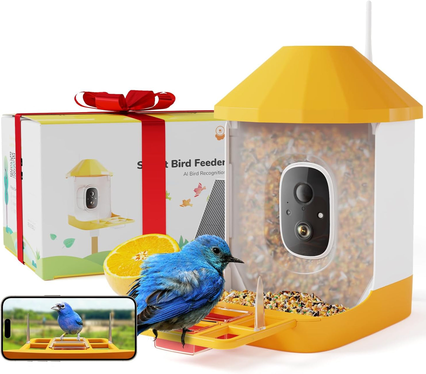 Smart Bird Feeder with AI Camera & Notifications