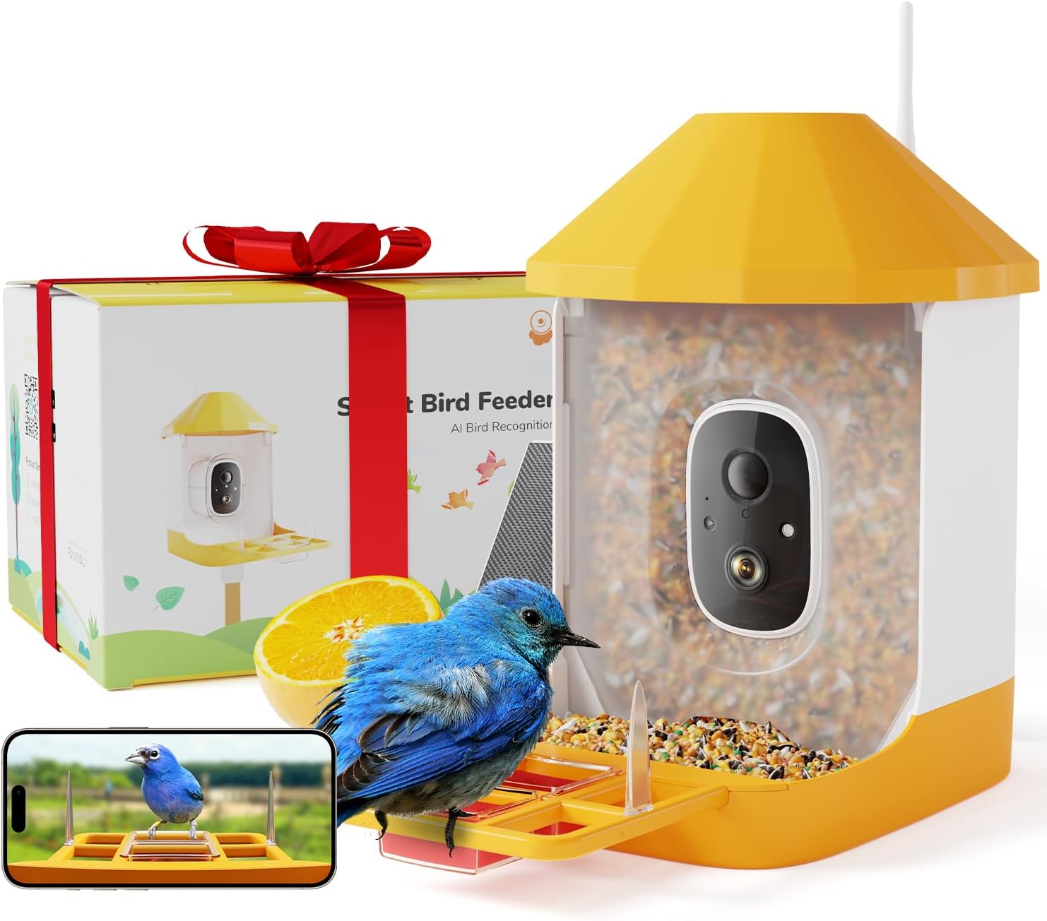Smart Bird Feeder with AI Camera & Notifications