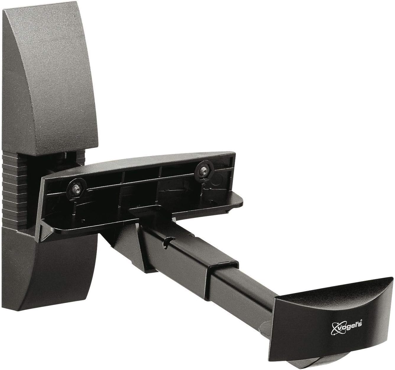 Vogel's VLB 200 Speaker Wall Brackets: Swivel 90, Tilt 15, Max 44 lbs, Black (2 Pack)