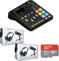 RODECaster Duo with 2x ZDM-1 Microphone Pack - Podcast Studio