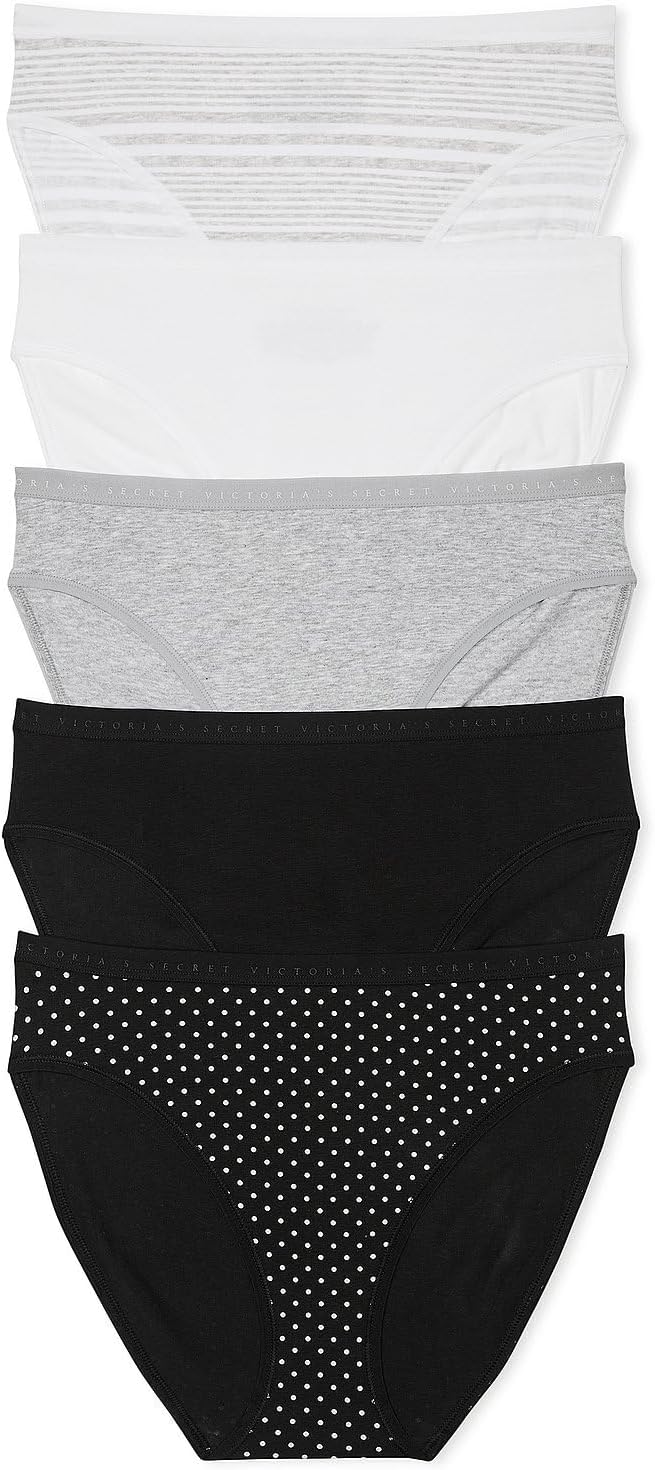 Victoria's Secret Women's Cotton Brief Underwear Multi Pack