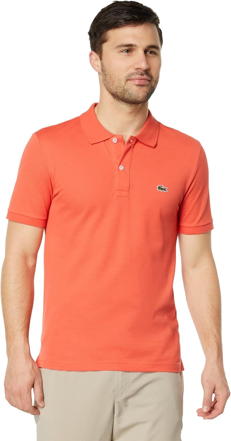 Lacoste Men's Slim Fit L12.12 Short Sleeve Pique Polo Shirt Review