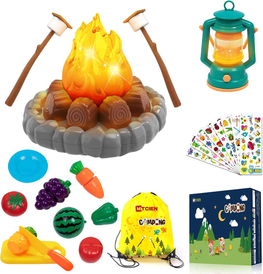 MITCIEN Pretend Camping Play Set - Imaginative Outdoor Fun!