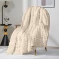 Cottonblue Weighted Blanket 15lbs Bubble Fleece Plush Sherpa - Cozy
