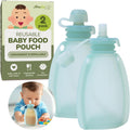 HonuKai: Reusable Silicone Baby Food Pouches