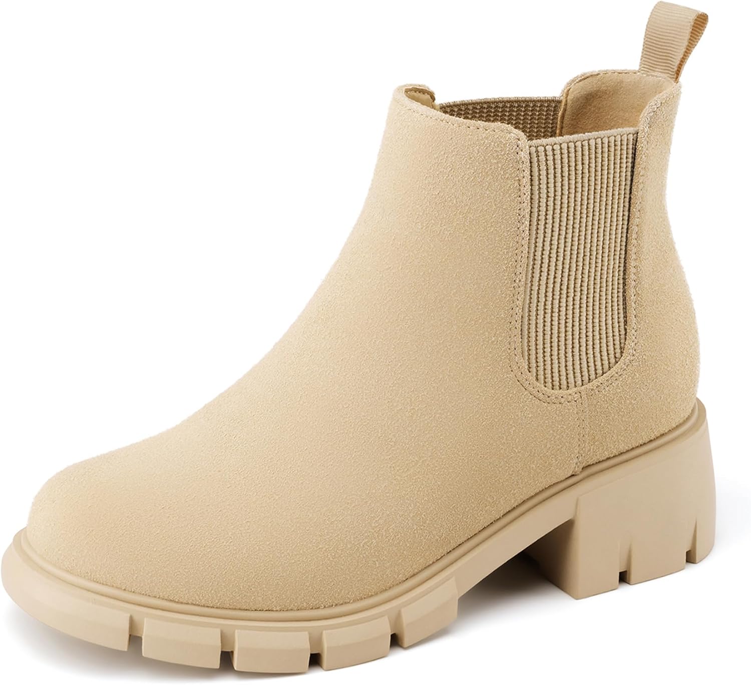 Athlefit Girls Ankle Boots for Kids - Comfortable Slip On Style