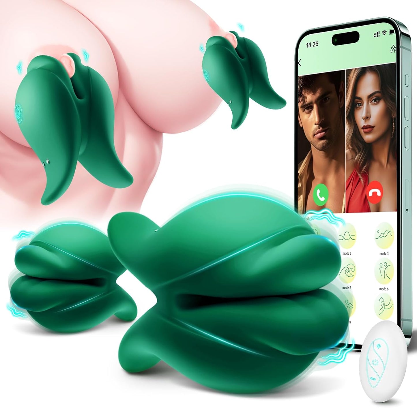 Vibrator Sex Toys Nipple Clamps for Ultimate Pleasure Experience