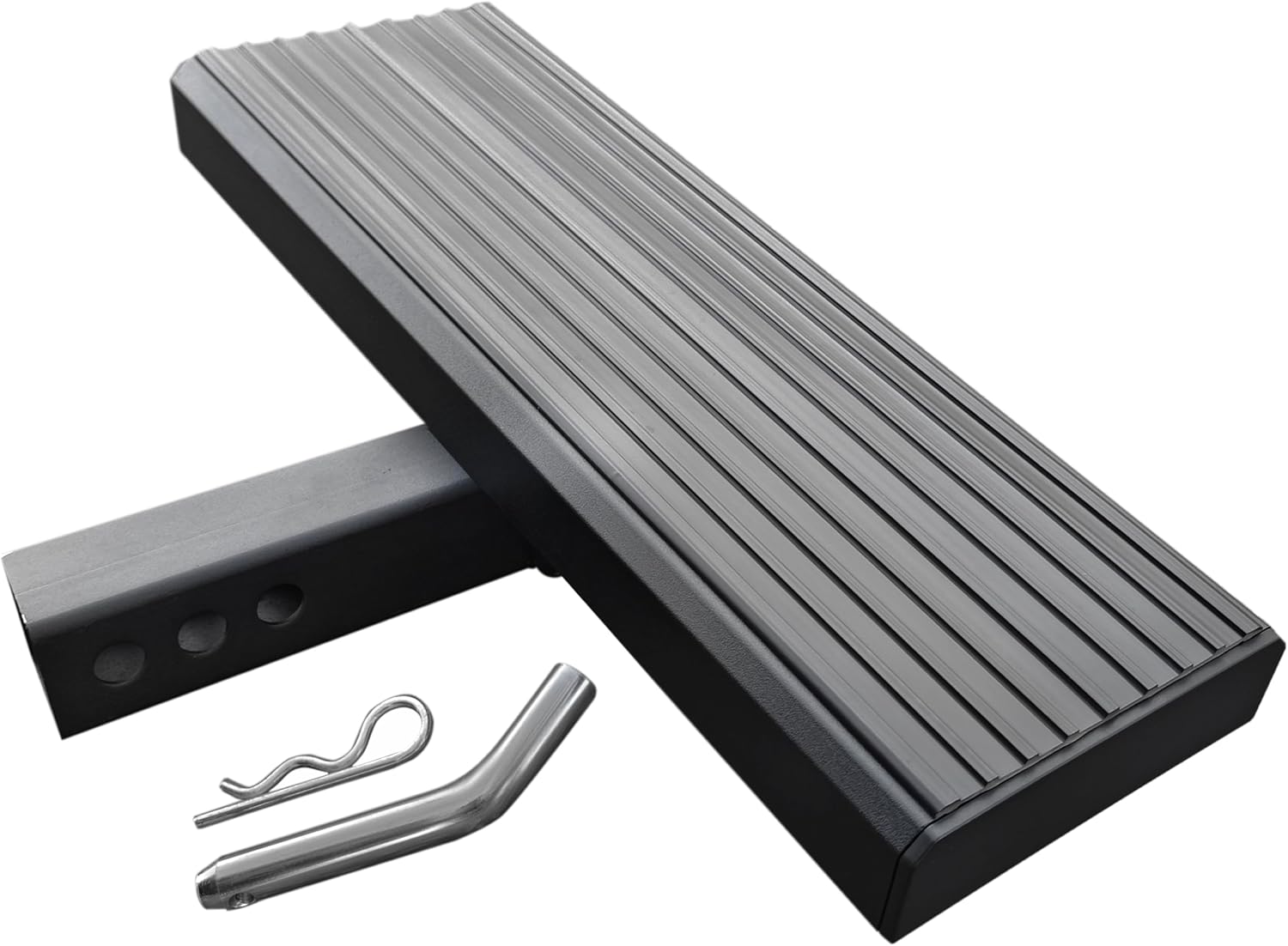 MaxxHaul 50611 Aluminum Hitch Mount Step for SUVs and Trucks