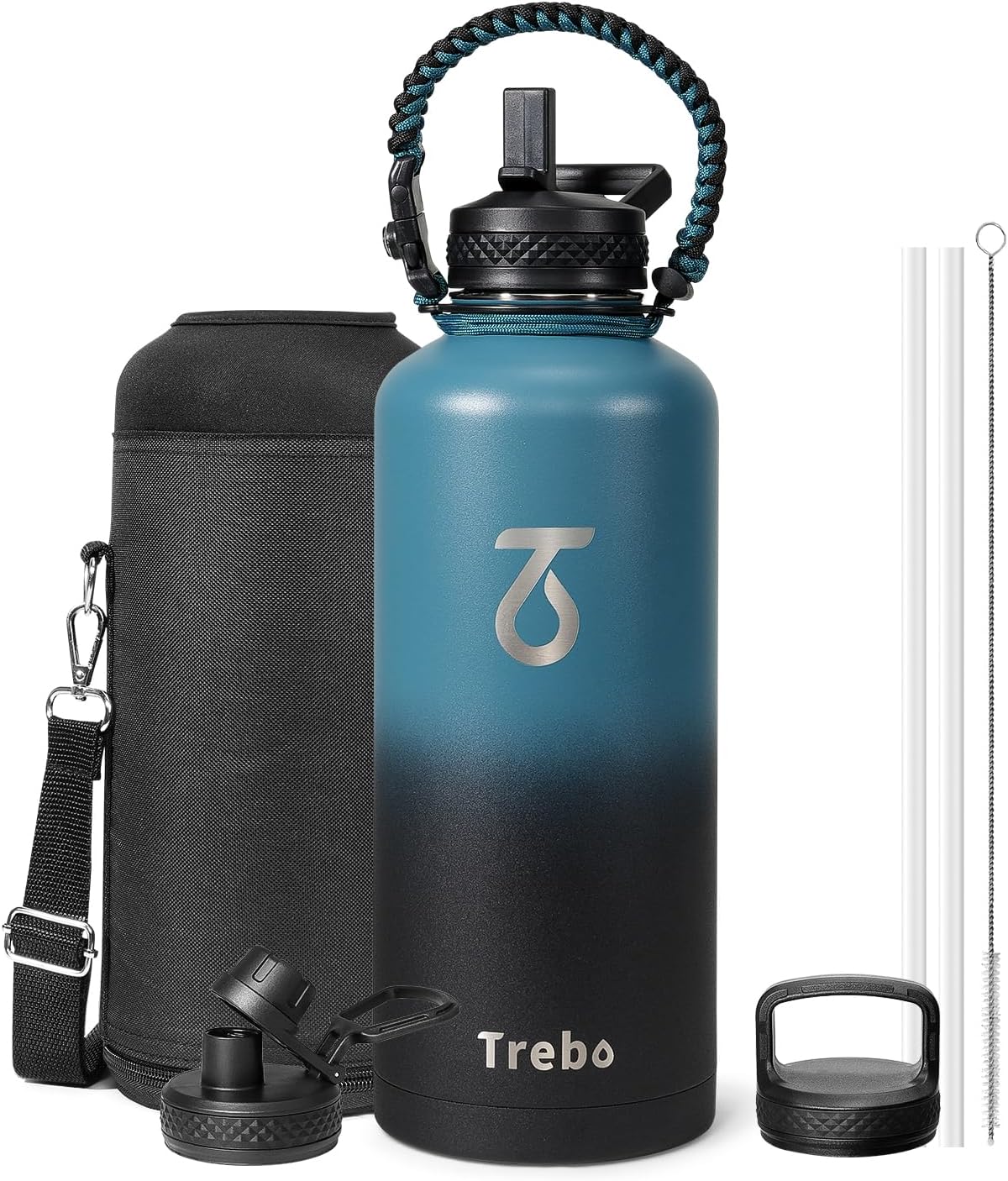 Trebo Water Bottle Insulation 87 oz - Keep Cold for 48 Hrs