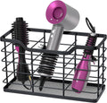 Hair Dryer Holder Hair Tool Organizer - Wall Mount Storage Basket