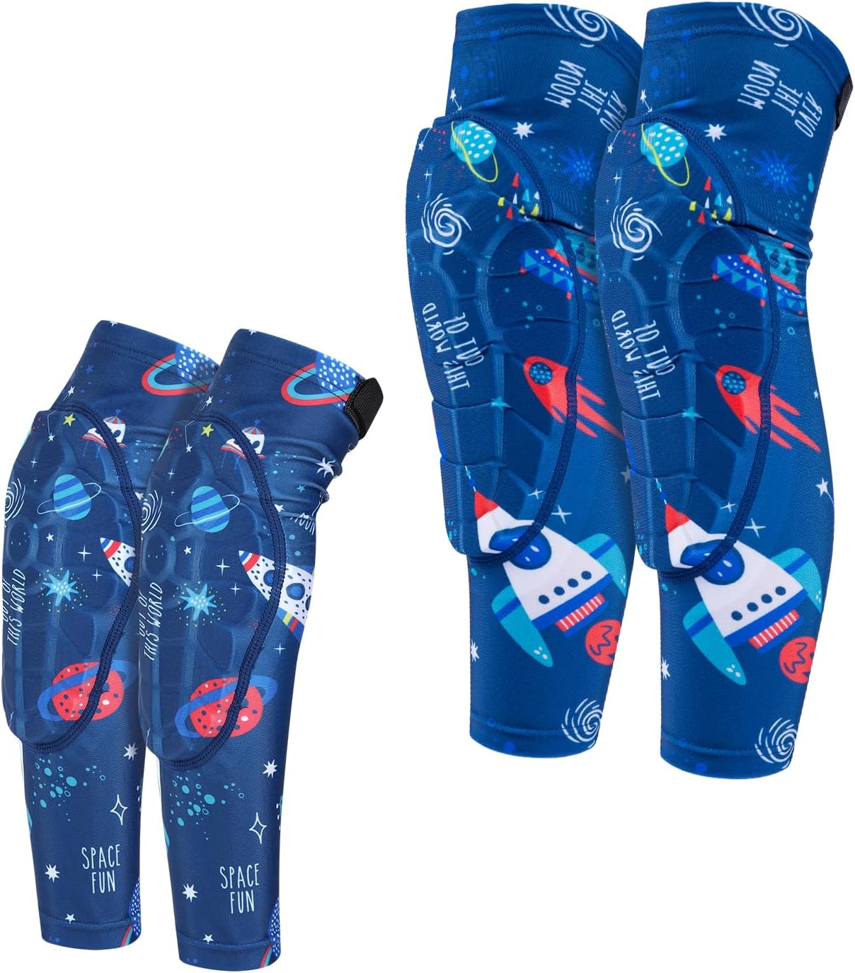 VIWINVELA Kids Knee Pads and Elbow Pads Set for Active Play