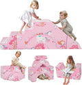 Toddler Foam Climbing Couch with Slide & Stair - Modular Play Sofa