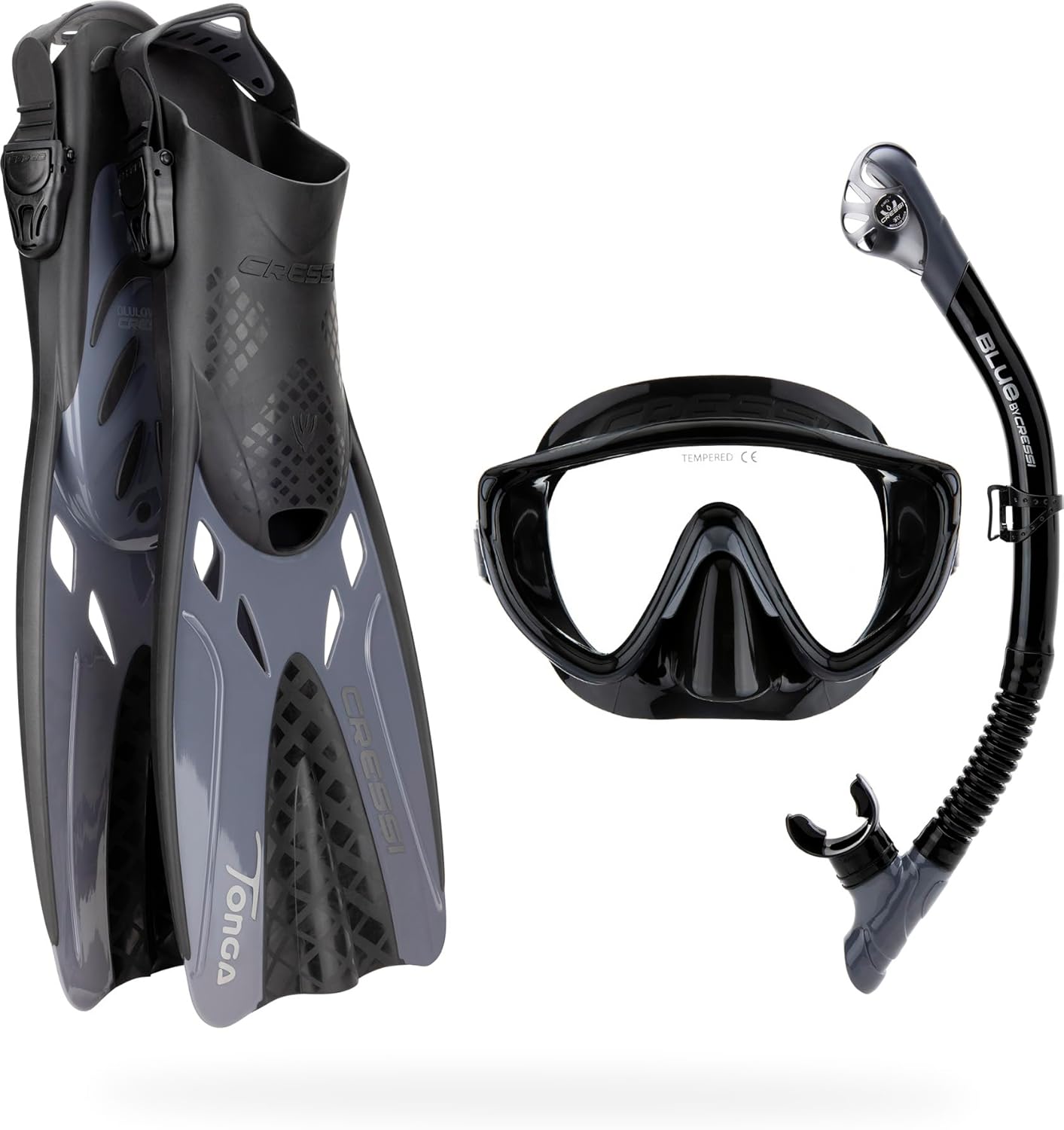 Cressi Snorkel Set: Compact Travel Gear