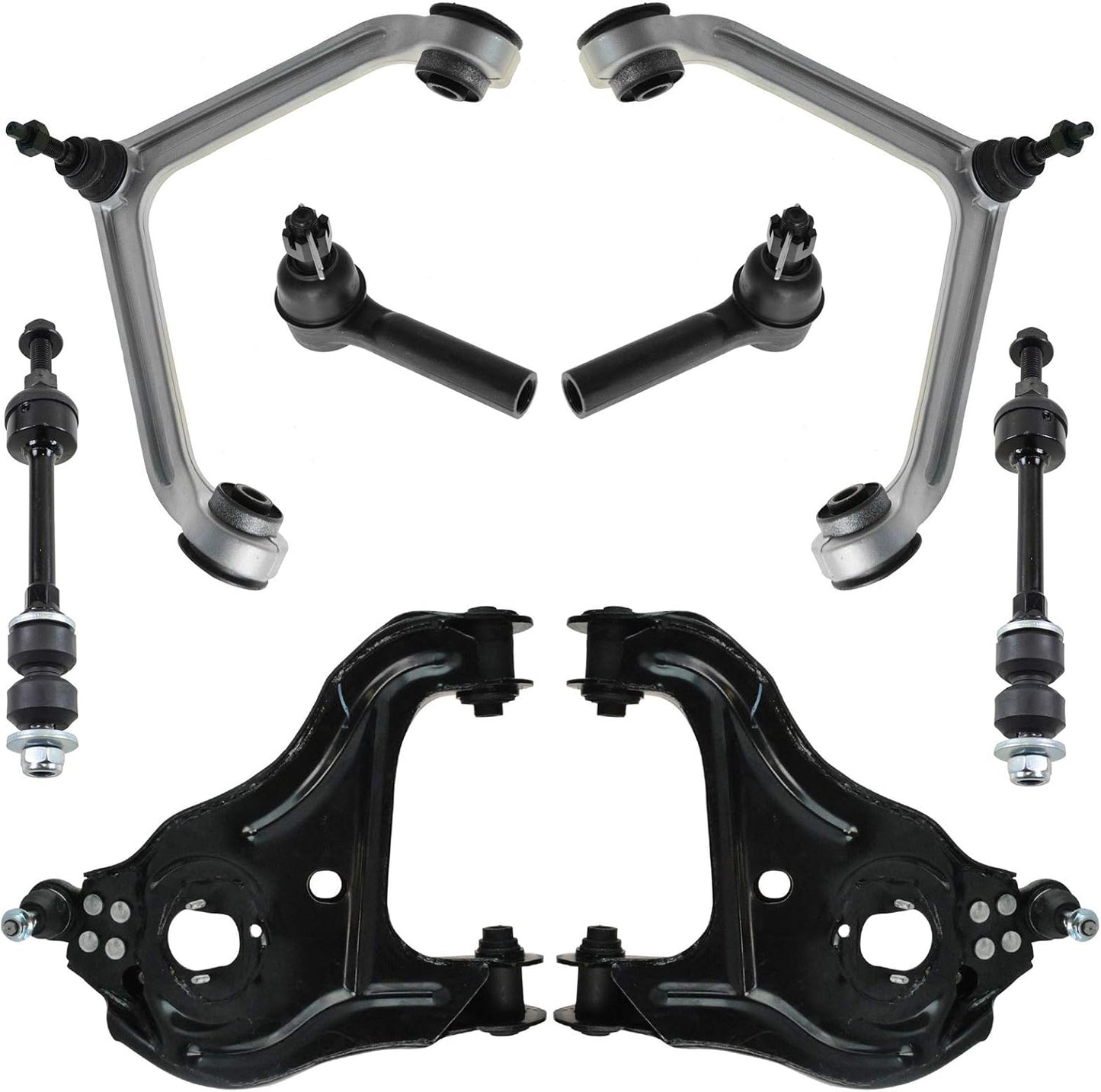TRQ Front Steering & Suspension Kit for Dodge Ram 1500 2002-2005
