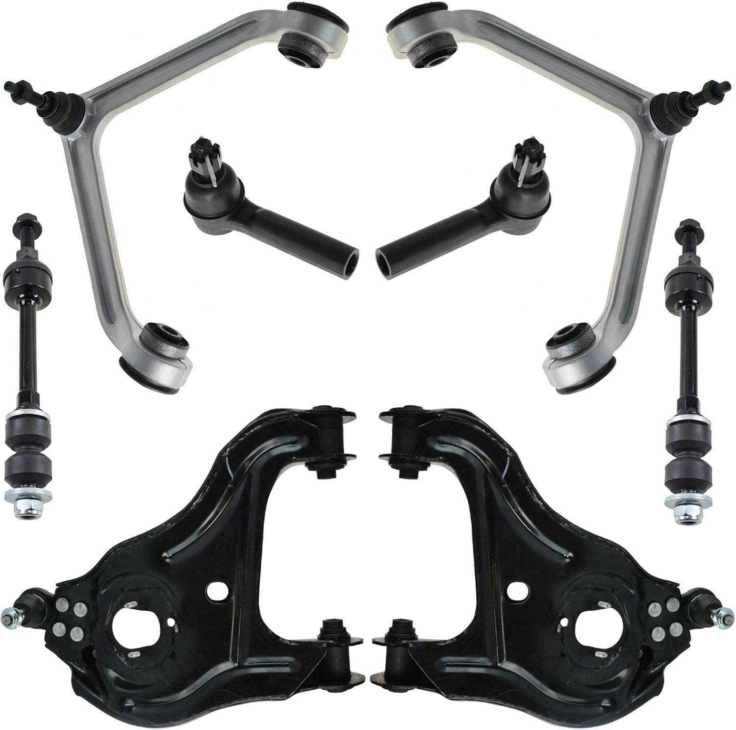 TRQ Front Steering & Suspension Kit for Dodge Ram 1500 2002-2005